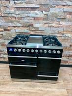 Luxe Boretti Quadra Fornuis 5 pits met 3 ovens 300 C 100 cm, 60 cm of meer, 5 kookzones of meer, Vrijstaand, 90 tot 95 cm