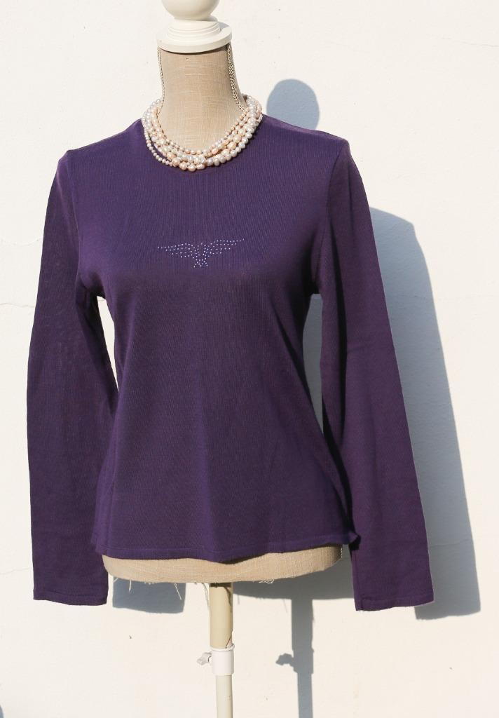 Leuke paarse trui maat L, Kleding | Dames, Truien en Vesten, Zo goed als nieuw, Maat 38/40 (M), Paars, Ophalen of Verzenden