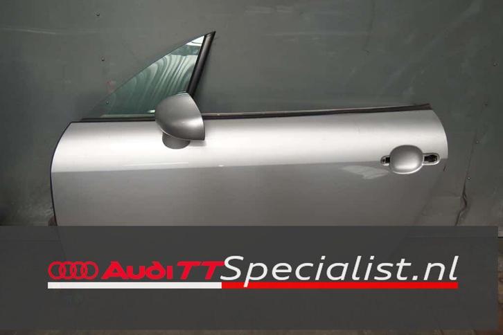 Linker voor portier zilver/grijs Audi TT roadster/cabrio, Auto-onderdelen, Carrosserie, Deur, Audi, Gebruikt, Ophalen