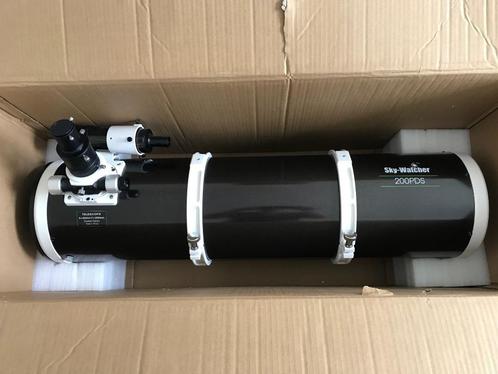 Skywatcher 200 pds + coma corrector/reducer, Audio, Tv en Foto, Optische apparatuur | Telescopen, Zo goed als nieuw, Spiegeltelescoop (reflector)