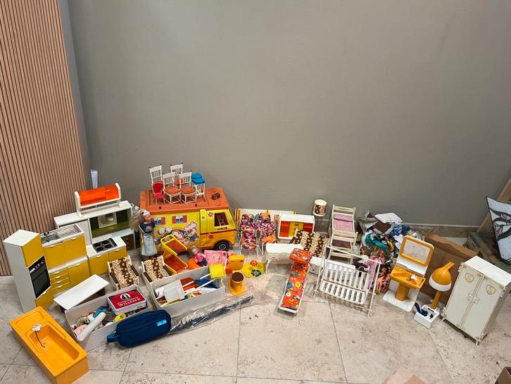 Lot vintage barbie, Collections, Poupées, Comme neuf, Enlèvement