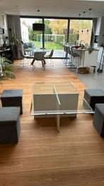 Glazen salontafel, Huis en Inrichting, Ophalen