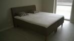 BOXSPRING, Huis en Inrichting, Ophalen, Bruin, Tweepersoons, Zo goed als nieuw