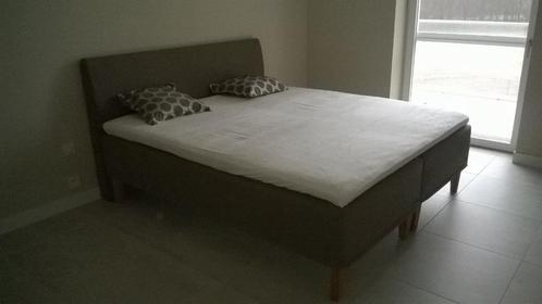 BOXSPRING, Huis en Inrichting, Slaapkamer | Boxsprings, Zo goed als nieuw, 180 cm, 200 cm, Tweepersoons, Bruin, Ophalen