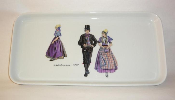 VILLEROY & BOCH LUXEMBURG CAKESCHOTEL WALCHEREN 1860 CA 1975, Antiek en Kunst, Antiek | Keramiek en Aardewerk, Ophalen of Verzenden