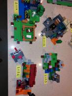 4 sets Lego Minecraft 21119, 21114, 21123 et 21126, Comme neuf, Enlèvement ou Envoi