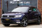 Volkswagen Tiguan 2.0 TDi 4MOTION-DISTRONIC-NAVI-RADARS-CLIM, Auto's, Volkswagen, 4 cilinders, Blauw, Leder, Bedrijf