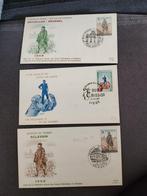 3 enveloppe avec timbres de collection, Enlèvement ou Envoi