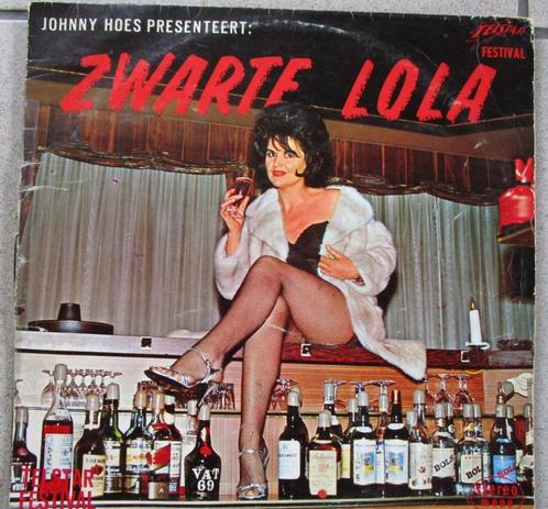 Vintage vinyl plaat 33-toerenplaat ZWARTE LOLA, Cd's en Dvd's, Vinyl | Nederlandstalig, Gebruikt, Levenslied of Smartlap, Overige formaten