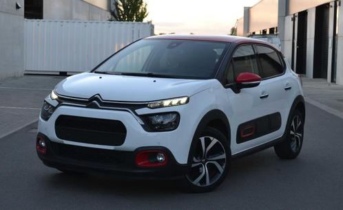 Citroen C3 1.2 Shine EAT6 Navi/Leder/Led/Keyless/... BTW, Auto's, Citroën, Bedrijf, Te koop, C3, Benzine, Euro 6, Automaat, Wit