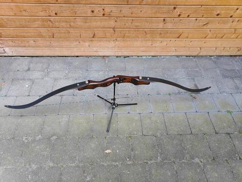 Traditionele Handboog complete set, Sport en Fitness, Handboogschieten, Zo goed als nieuw, Longbow, Ophalen of Verzenden