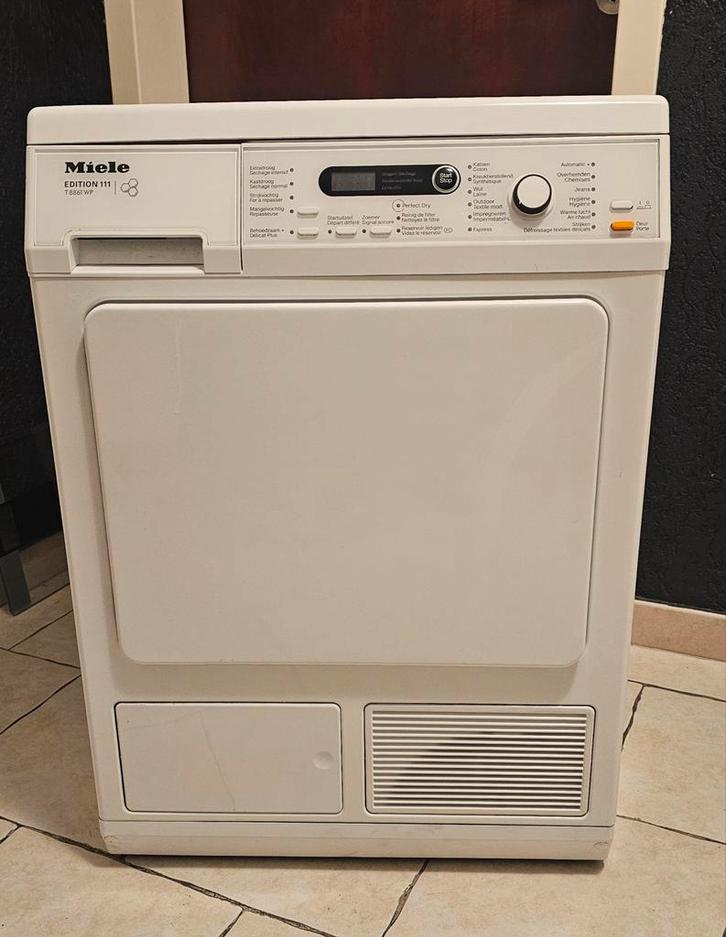 Miele warmtepomp condensatie droogkast A++ 8KG Edition111, Elektronische apparatuur, Droogkasten, Zo goed als nieuw, Condens, Voorlader