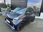 Smart forTwo Coupé EQ 22KW BRABUS pack Panorama Leder, Auto's, Automaat, Blauw, Elektrisch, Berline