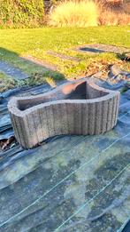 stapelbare bloembakken bruin, Tuin en Terras, Ophalen, Gebruikt, Beton