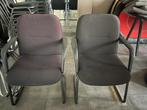2 zwarte stoelen, Ophalen, Gebruikt, Twee, Zwart