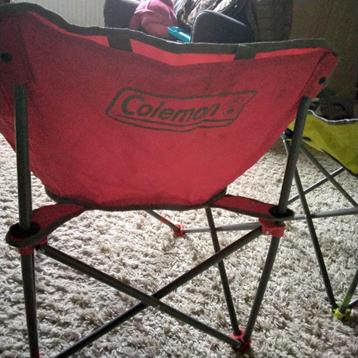 4 Coleman Kickback Vouwstoelen voor 30 euro beschikbaar voor biedingen