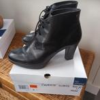 Enkellaarsjes met hak zgan zwart 38, Zwart, Lage of Enkellaarzen, Ophalen of Verzenden, Zo goed als nieuw
