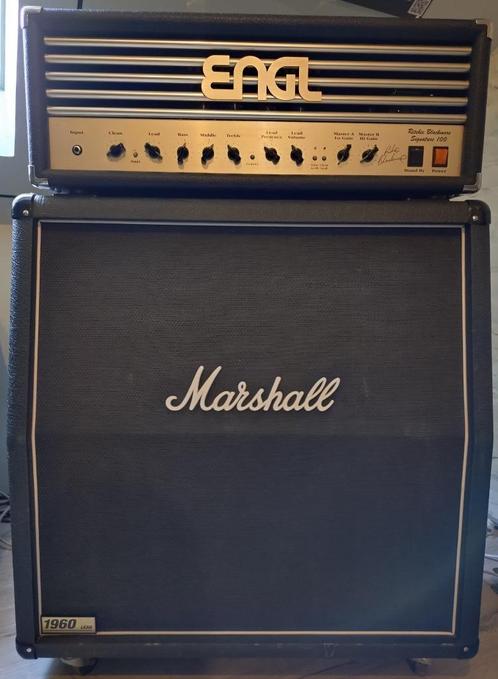 Engl Blackmore E650 + Marshall 1960A Lead, Muziek en Instrumenten, Versterkers | Bas en Gitaar, Gebruikt, Gitaar, 100 watt of meer