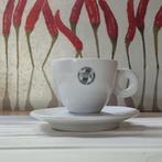 Illy | 2 cappuccino 'Illy da 75 anni' & 2 espresso kopjes, Verzamelen, Porselein, Kristal en Bestek, Ophalen, Gebruikt, Porselein