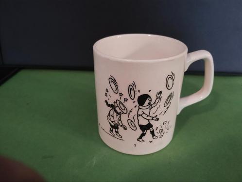 quick en flupke boch mok 1987 casterman herge, Verzamelen, Stripfiguren, Zo goed als nieuw, Gebruiksvoorwerp, Kuifje, Ophalen of Verzenden