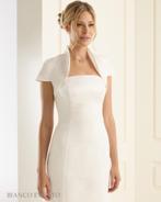 Bianco Evento E17S bolero satijn maat 40 42 44 46, Ophalen of Verzenden, Nieuw, Maat 42/44 (L), Wit
