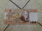 Kaartje voor Portugal 500 Escudos Mouzinho Escudo, Ophalen of Verzenden, Bankbiljetten