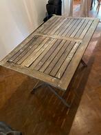 Opvouwbare tuintafel 70x120cm, Tuin en Terras, Ophalen, Zo goed als nieuw