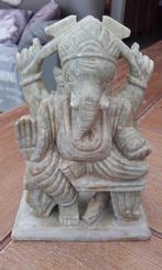 Decoratie beeld Ganesh Hindoebeeld in speksteen, Enlèvement ou Envoi