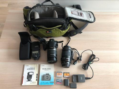 Canon eos 400D inclusief toebehoren, Audio, Tv en Foto, Videocamera's Digitaal, Gebruikt, Canon, Ophalen