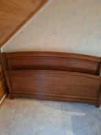 Bed in kerselaar 1m60 x 2m, Ophalen, Bruin, Klassiek, Tweepersoons