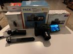 Sony ZV-1 PACK – Vlogkit + VCT-SGR1 grip – Compleet met doos, Zo goed als nieuw, Full HD, Sony, Geheugenkaart