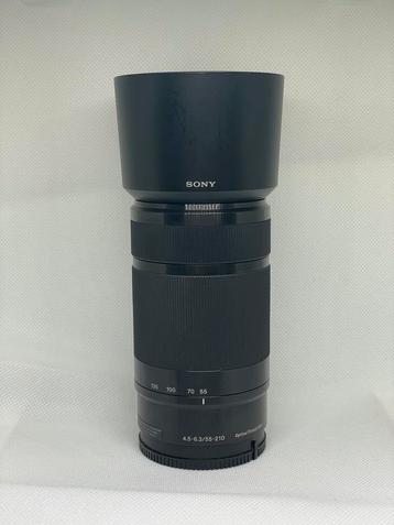 Sony 55-210, Verzenden, Gebruikt, Telelens