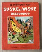 Suske en Wiske nr. 8 - Bibbergoud - 1ste druk 1950, Gelezen, Willy Vandersteen, Eén stripboek, Ophalen of Verzenden
