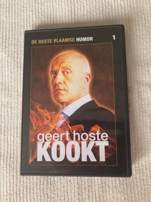 Geert Hoste kookt DVD de beste Vlaamse humor 1 2011, Cd's en Dvd's, Dvd's | Cabaret en Sketches, Zo goed als nieuw, Stand-up of Theatershow