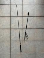 Rijzweep 66 cm en dressuurzweep 118 cm, Ophalen of Verzenden, Gebruikt, Overige soorten