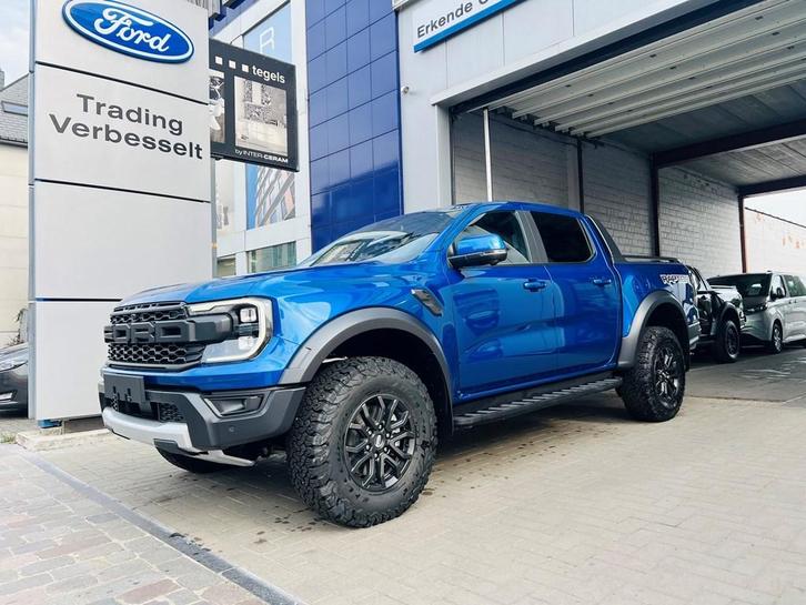 Ford Ranger-Raptor 3.0 V6 / Raptor / 57840 + BTW / OP = OP, Autos, Ford, Ranger, 4x4, ABS, Phares directionnels, Régulateur de distance