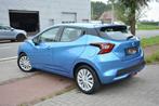 NISSAN MICRA 1.0 AIRCO/CAMERA/SLECHTS 17 000KMS/CRUISE C, Stof, Blauw, Handgeschakeld, Electronic Stability Program (ESP)