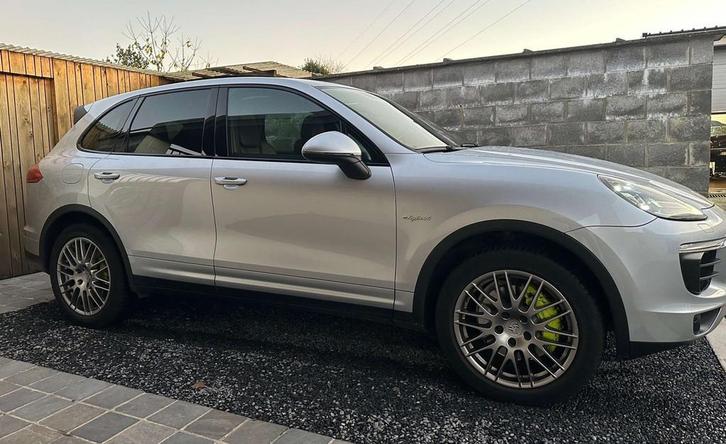 Porsche Cayenne S Hybrid Pano Led Navi Dodehoek Leder Camera, Auto's, Porsche, Bedrijf, Te koop, Cayenne, ABS, Airbags, Airconditioning