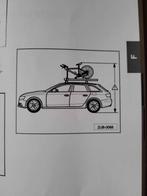 Barre de toit + support velo Audi A5, Autos : Pièces & Accessoires, Barres latérales, Enlèvement, Utilisé