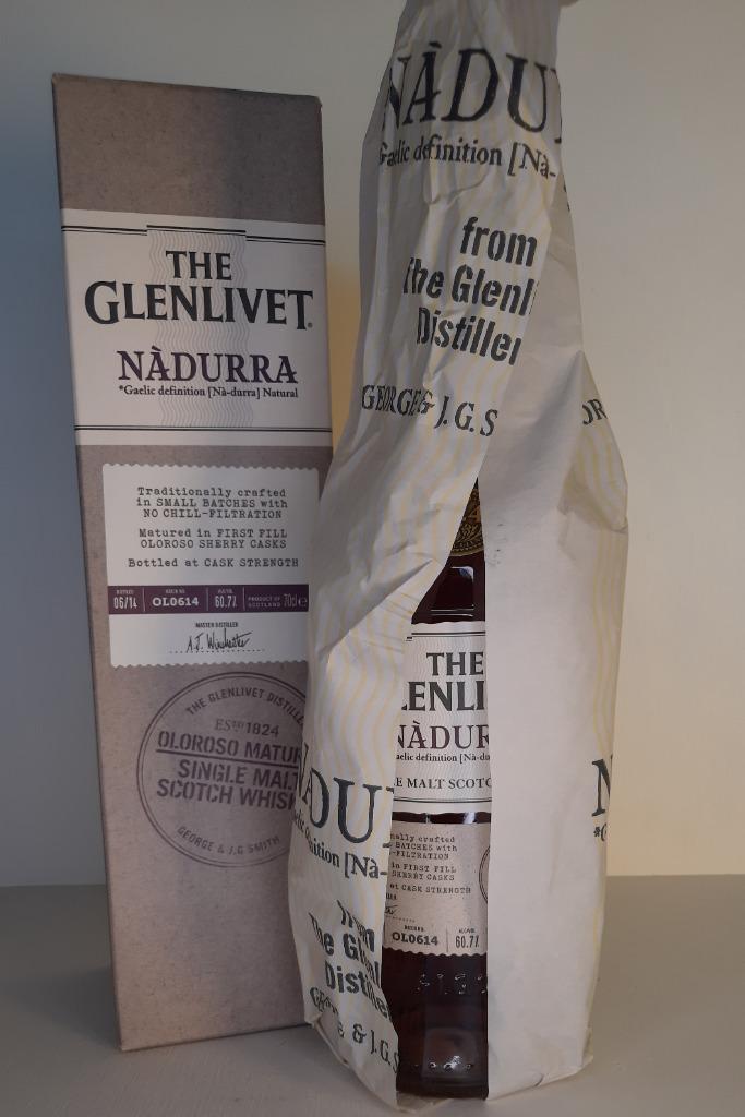 Glenlivet Nadurra Oloroso, Verzamelen, Wijnen, Nieuw, Overige typen, Overige gebieden, Vol, Ophalen of Verzenden