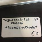 Vw Golf 4 2003  5drs 2.0 B Wagennr 2500056  Kachelweerstand, Ophalen of Verzenden, Gebruikt