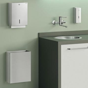 2sets Delabie Style papieren handdoek + zeep dispenser muur beschikbaar voor biedingen