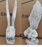 Prachtig beeld Rouwende bukkende Engel (24cm), Verzamelen, Beelden en Beeldjes, Ophalen of Verzenden, Nieuw