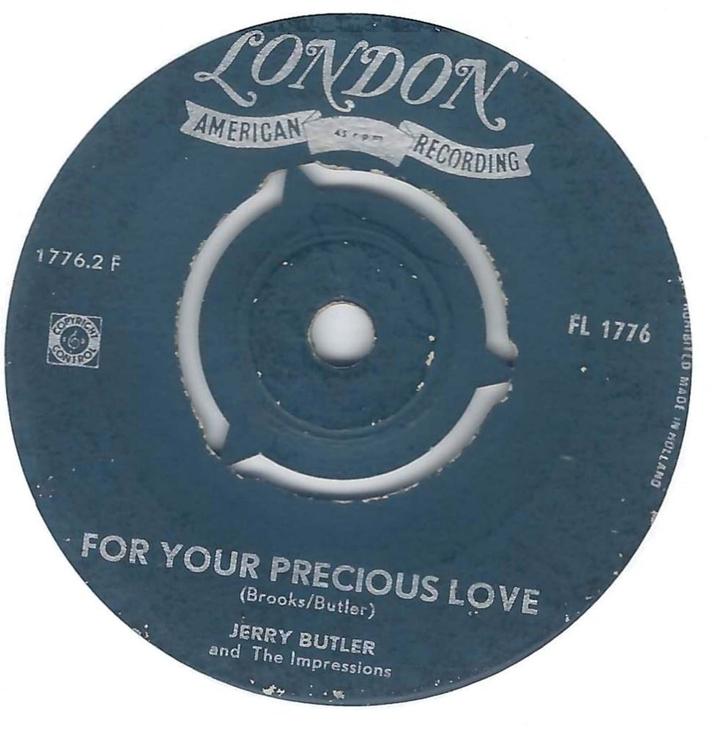 The Impressions & Jerry Butler – For Your Precious Love, Cd's en Dvd's, Vinyl Singles, Gebruikt, Single, R&B en Soul, 7 inch, Ophalen of Verzenden