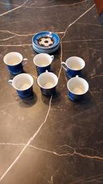 Club brugge tassen met onderbord vintage, Ophalen, Zo goed als nieuw