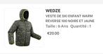 Veste de ski reversible 6 ans, Kinderen en Baby's, Kinderkleding | Maat 116, Ophalen, Zo goed als nieuw