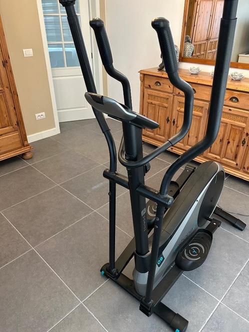 Hometrainer Domyos E-Shape 09 Decathlon, Sports & Fitness, Appareils de fitness, Utilisé, Vélo d'appartement, Bras, Jambes, Abdominaux