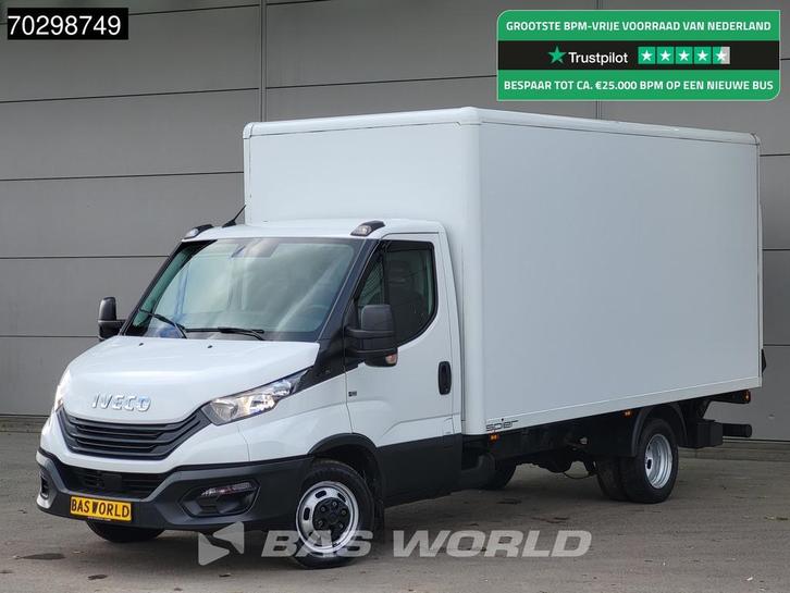 Iveco Daily 35C16 Laadklep Dubbellucht Bakwagen 160PK Airco, Auto's, Bestelwagens en Lichte vracht, Bedrijf, Te koop, Airconditioning