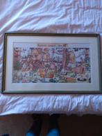 MOOI INGEKADERDE PRENT " KASTERLEE SPREUKELT", Ophalen