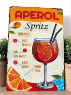 Metalen reclamebord Aperol, Ophalen of Verzenden, Nieuw, Reclamebord